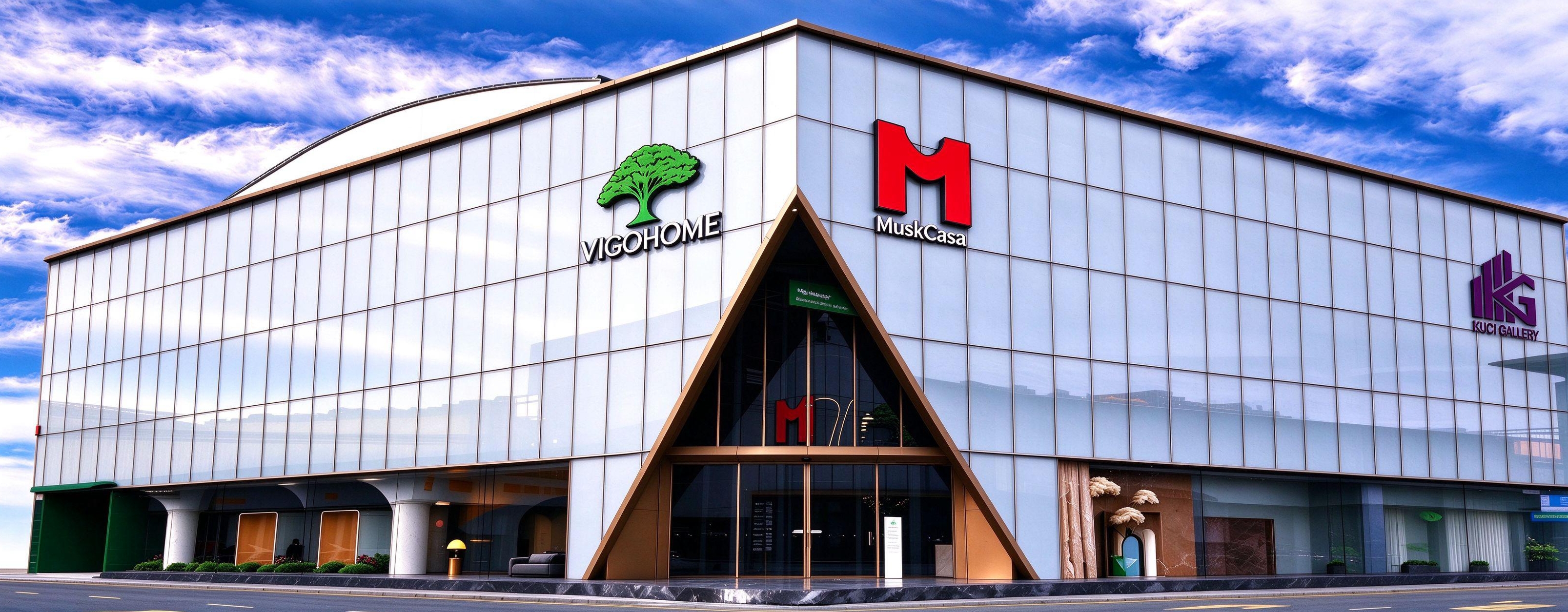 VIGOHOME showroom building in Foshan, China — Canton Fair showroom visit