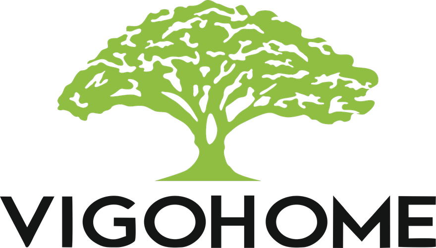 VIGOHOME logo — green tree above the VIGOHOME wordmark